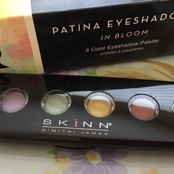 Skinn Cosmetics Patina Eyeshadow Palette IN BLOOM - 6 Shadows - BRAND NEW - Picture 7 of 9